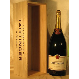 CHAMPAGNE BRUT BLANC Nabuchodonosor en caisse bois