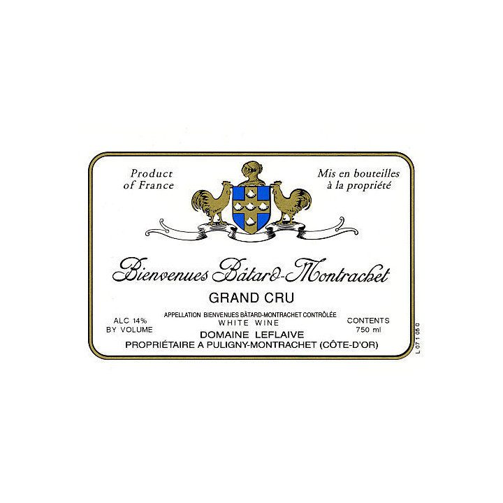 BIENVENUES BATARD MONTRACHET Grand Cru 2009