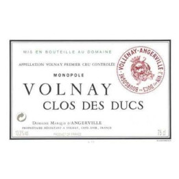 VOLNAY 1er CRU Clos des Ducs Monopole 2009