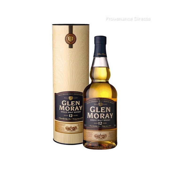 WHISKY GLEN MORAY 12 ANS