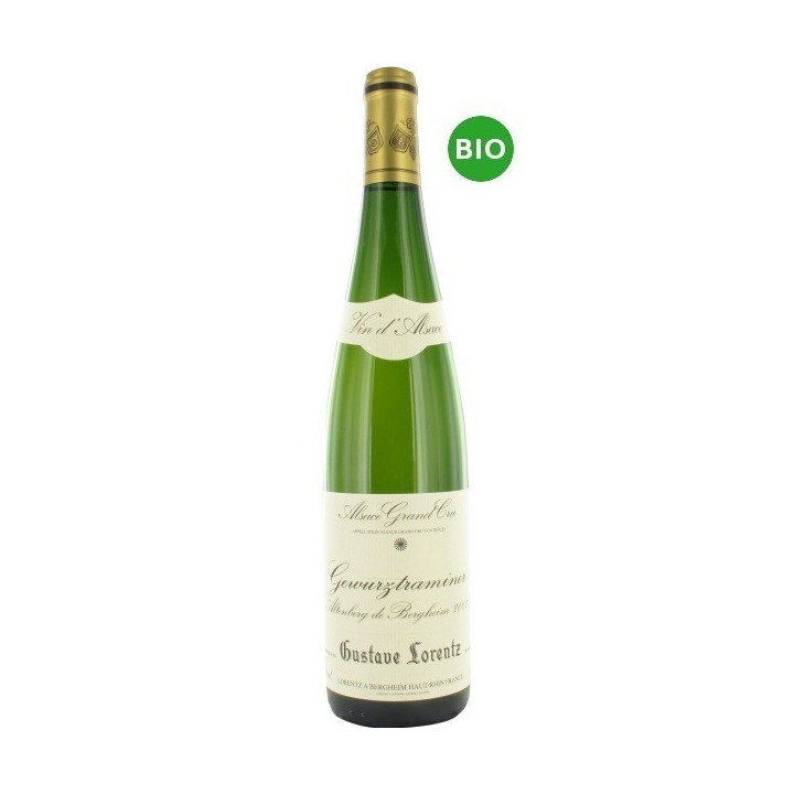 LORENTZ GEWURZTRAMINER GRAND CRU ALTENBERG DE BERGHEIM - BIO 2015 75cl