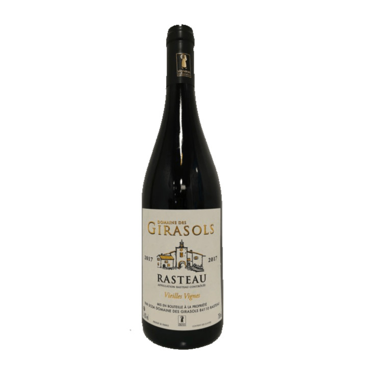 DOMAINE DES GIRASOLS ﻿RASTEAU VIEILLES VIGNES 2017 Rouge 75 cl 