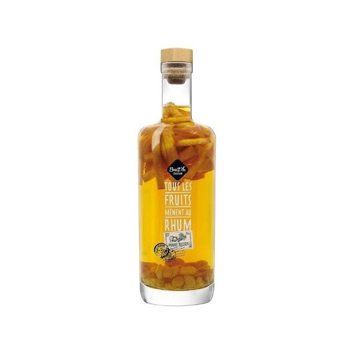 BREIZ 'ILE PUNCHS AU RHUM Pomme Raisin 70cl