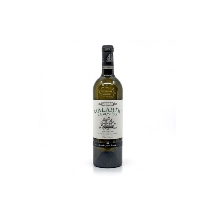 CHATEAU LAGRAVIERE MALARTIC PESSAC LEOGNAN BLANC 2020, 75cl