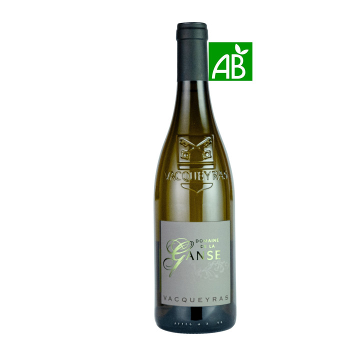 VACQUEYRAS BIO BLANC 2023 DOMAINE DE GANSE 75cl