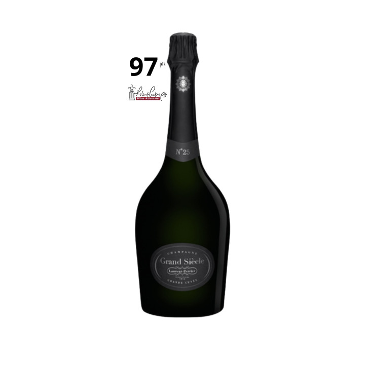 LAURENT PERRIER CHAMPAGNE GRAND SIECLE ITERATION N°25  BRUT BLANC  75cl
