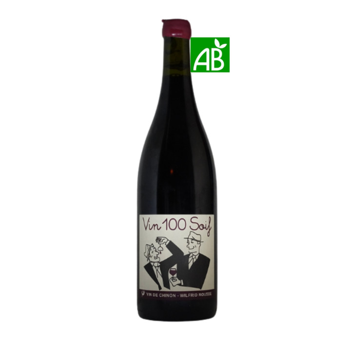  WILFRID ROUSSE CHINON ROUGE Vin 100 Soif 2019 75cl
