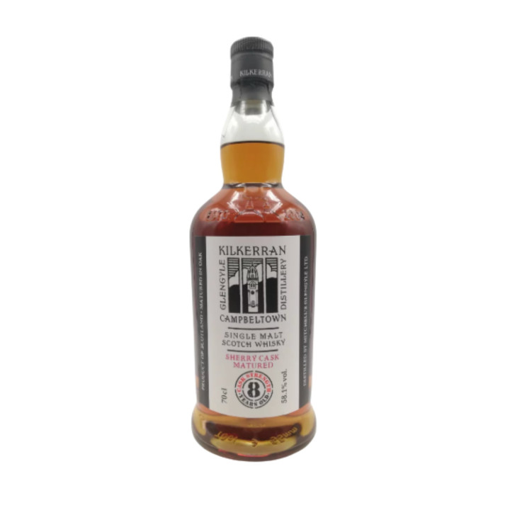 WHISKEY SHERRY CASK KILKERRAN 8 ANS, 70cl