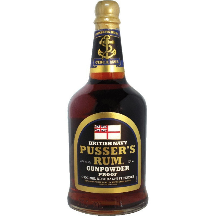 Rhum Gunpowder Pusser's 70cl