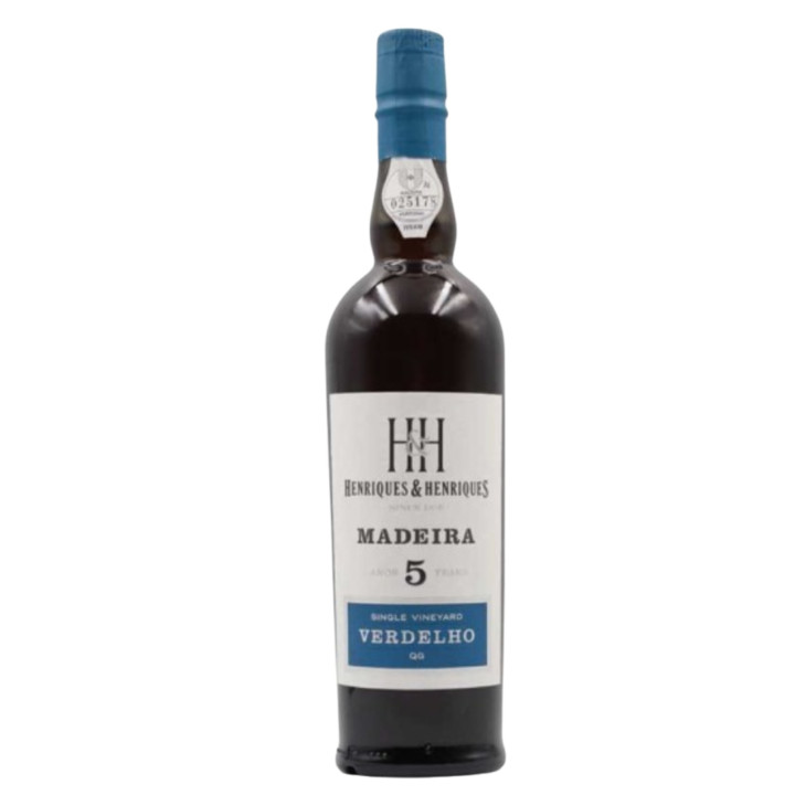 MADEIRA HENRIQUES & HENRIQUES VERDELHO 5 ANS 75cl 19° 