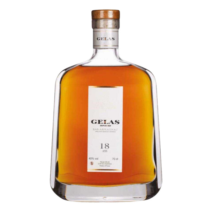 CARAFE BAS ARMAGNAC GELAS 18 ANS 70cl 40°