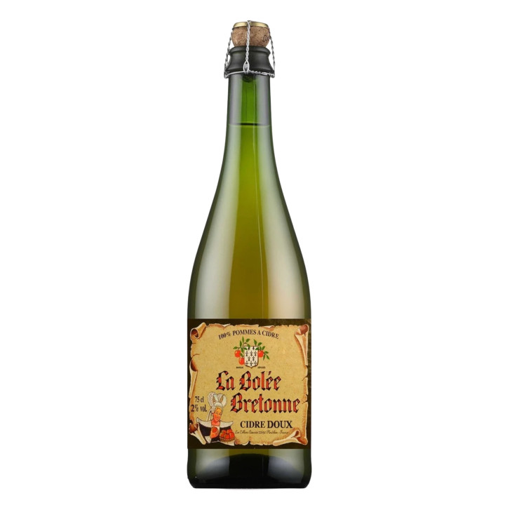 CIDRE BOLEE BRETONNE DOUX 75cl 2°