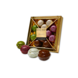 CHOCOLAT COFFRET DEGUSTATION 12 MACARRONS 155G