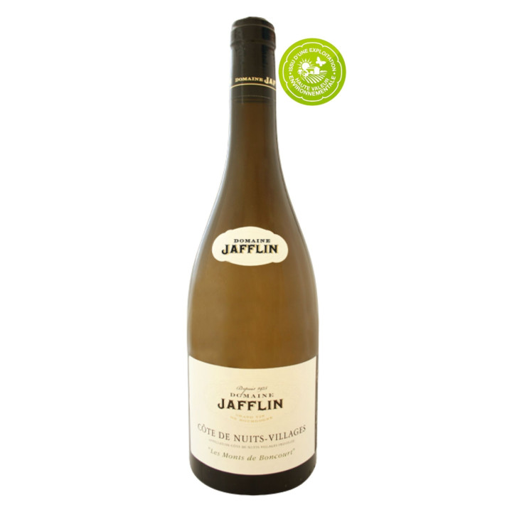 DOMAINE JAFFLIN CÔTE DE NUITS VILLAGES MONTS DE BONCOURT BLANC 2022, 75cl