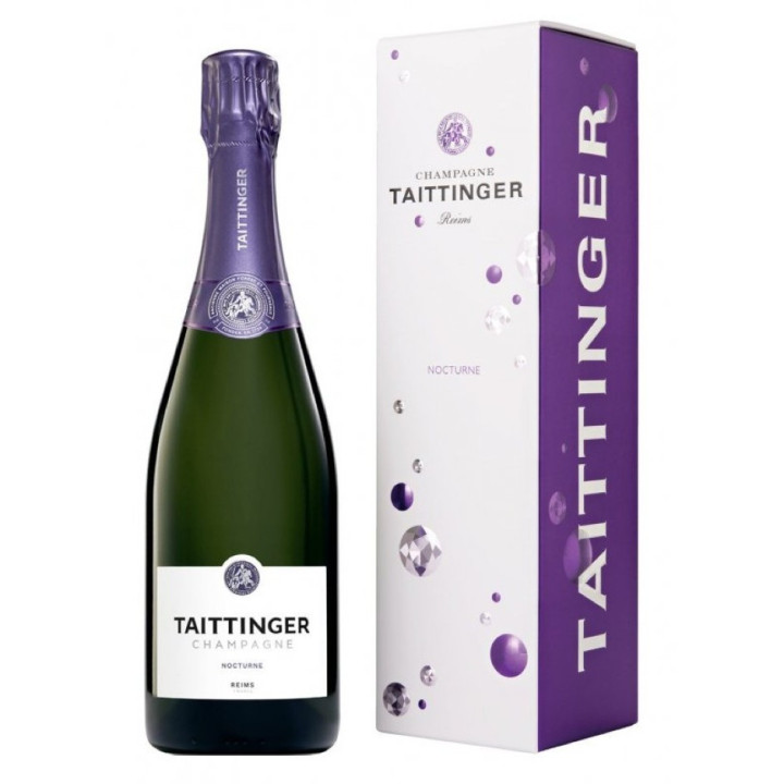 CHAMPAGNE BRUT BLANC Nocturne en étui - Taittinger