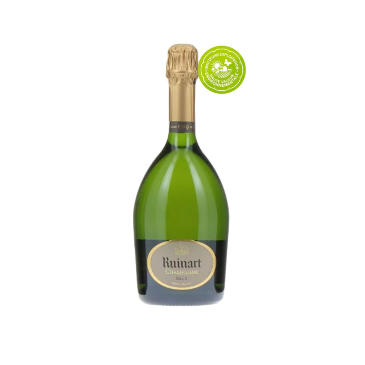 CHAMPAGNE RUINART JEROBOAM BRUT "R" BLANC 3L MAISON RUINART 
