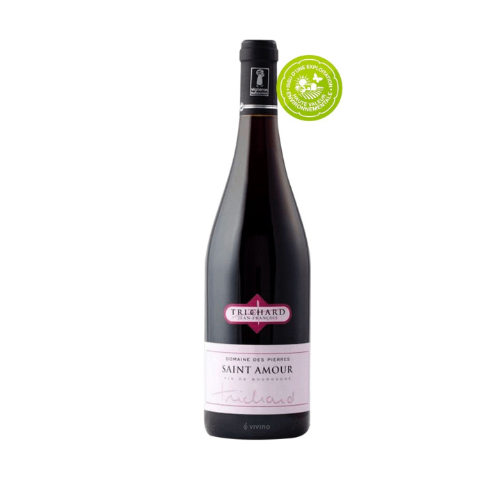 DOMAINE DES PIERRES JEAN FRANCOIS TRICHARD SAINT-AMOUR ROUGE 2023 / 2024 75cl