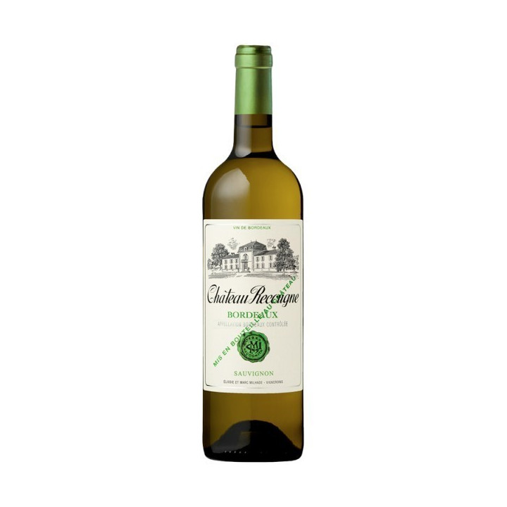 CHATEAU RECOUGNE BORDEAUX BLANC SAUVIGNON SEMILION 2020 75cl