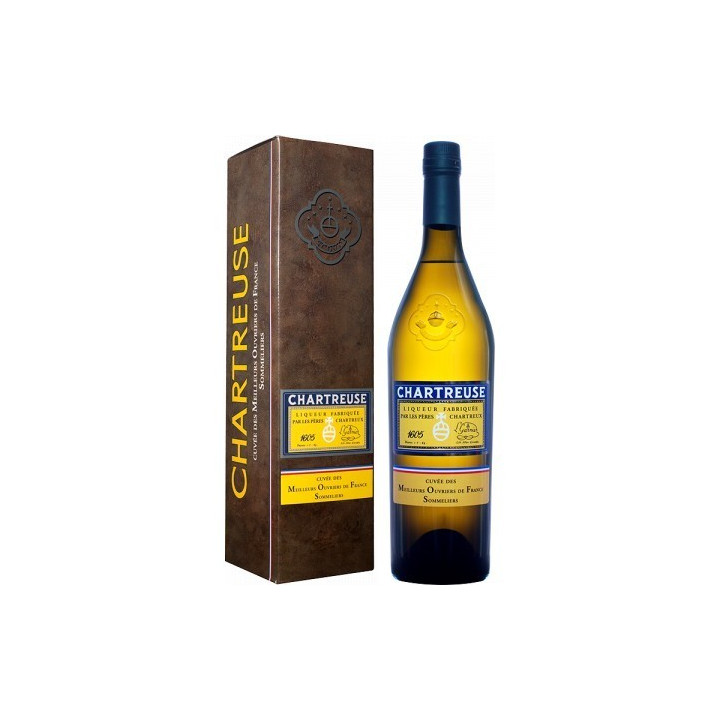 CHARTREUSE JAUNE CUVEE MOF en étui