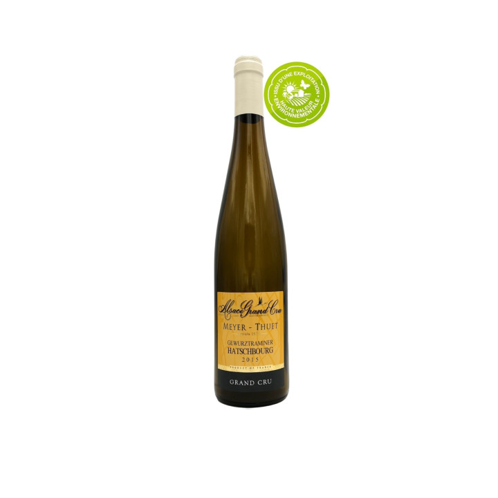GEWURZTRAMINER Grand Cru Hatschbourg MEYER-THUET Blanc Alsace 75cl 