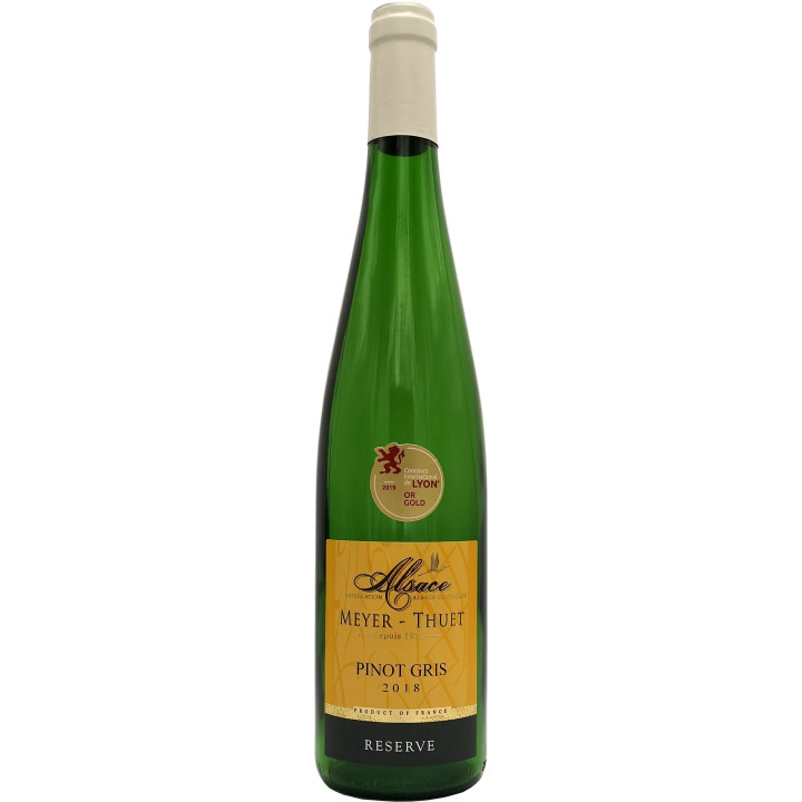 PINOT GRIS MAGNUM Médaille d'Or 2023 MEYER THUET ALSACE