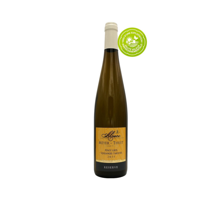 MEYER-THUET PINOT GRIS VT BLANC Vendanges Tardives 2015 75cl