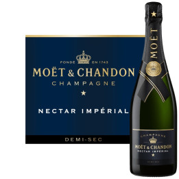 CHAMPAGNE Moët Chandon Nectar Impérial DEMI SEC 75cl