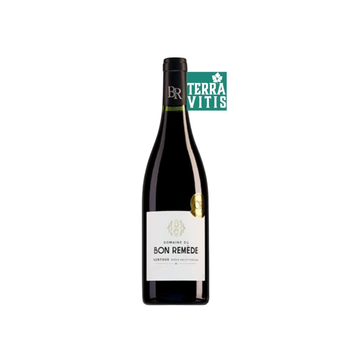 VENTOUX GLOU GLOU SIGNATURE 13° 75cl Domaine BON REMÈDE Rhône