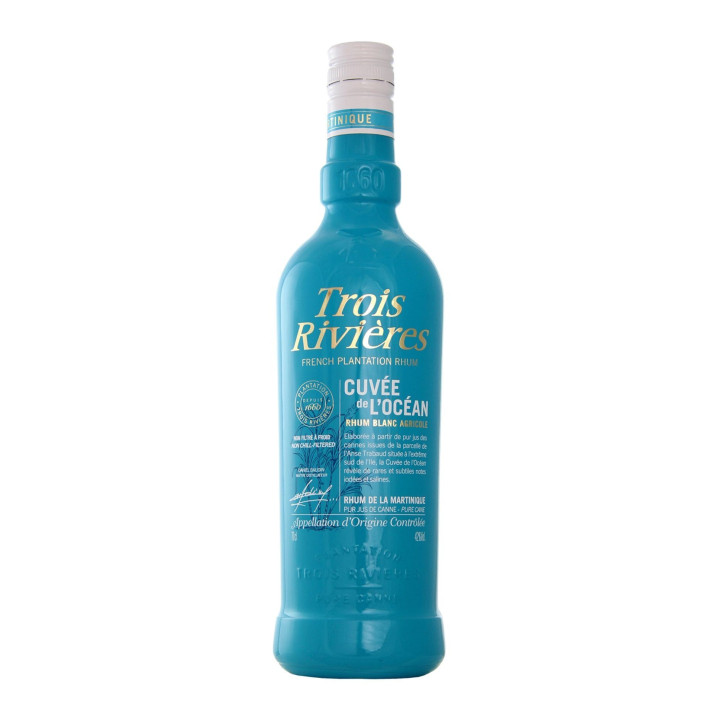 RHUM TROIS RIVIERES RHUM CUVÉE DE L'OCEAN BLANC AGRICOLE MARTINIQUE 70cl 42%